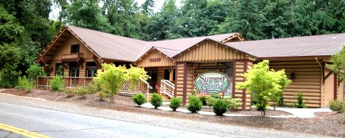 Summit Grove Lodge has the distinction of being one of the very first restaurants in the State of Washington. It is now a retreat center. On the Clark County Heritage Register.